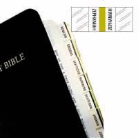 Mini Print Gold Bible Indexing Tabs by Tabbies