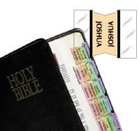 Rainbow Bible Indexing Tabs by Tabbies