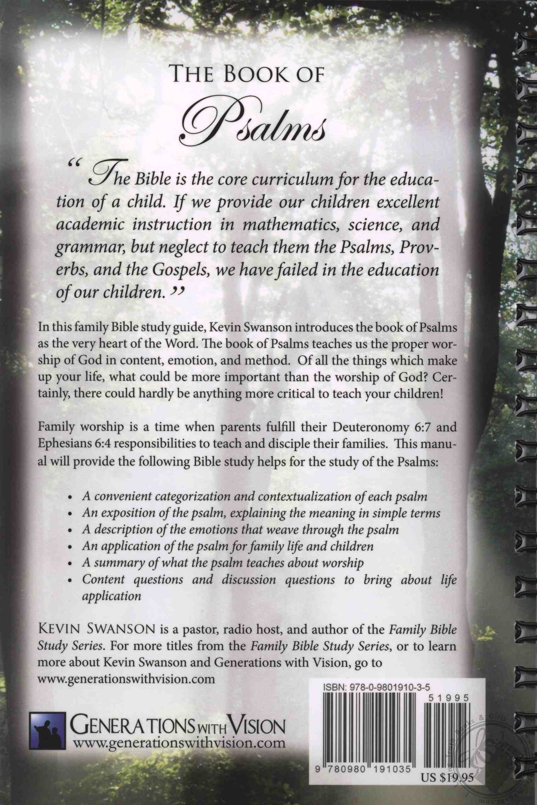 Commentary On The Book Of Psalms