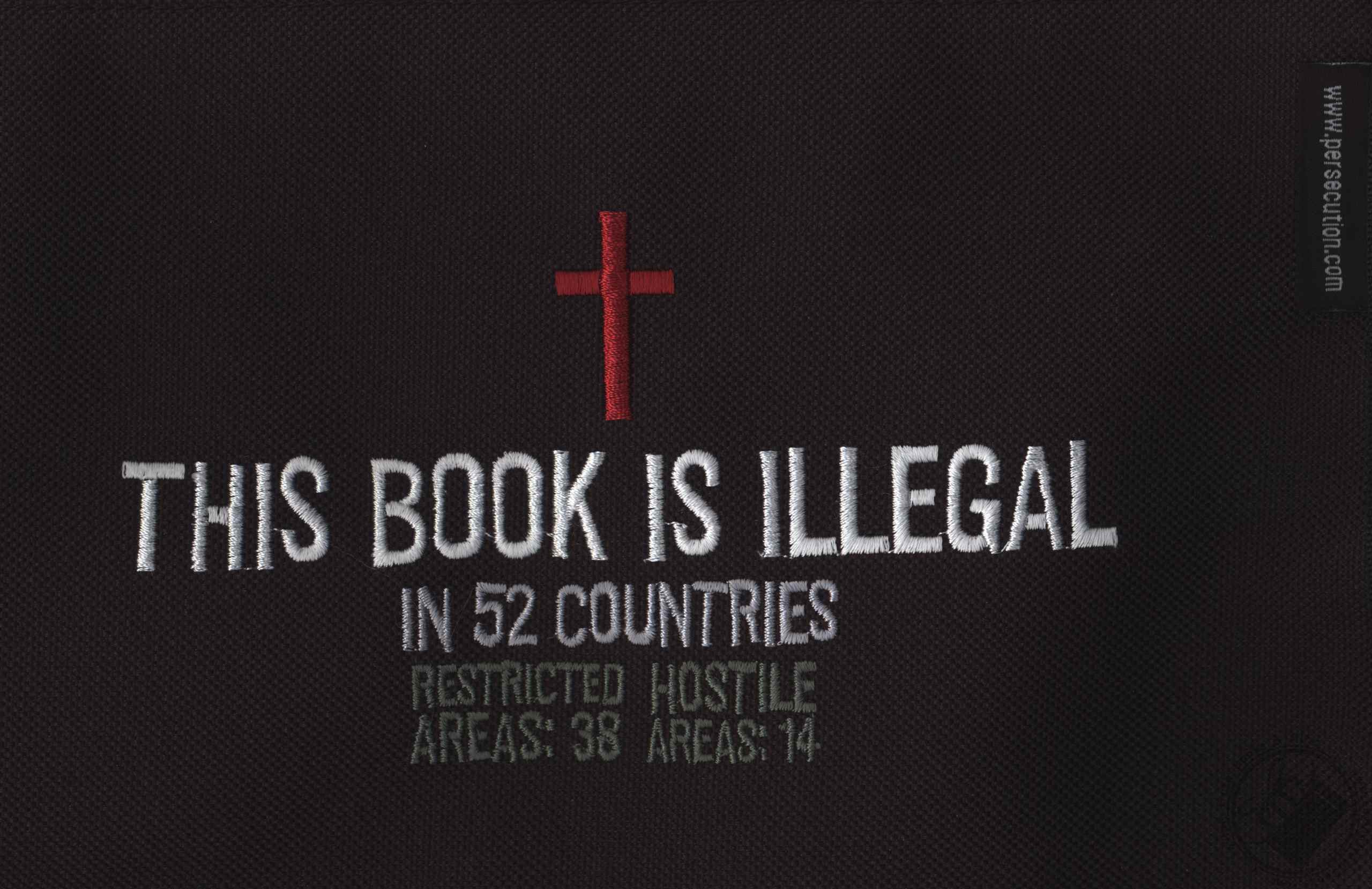 This Book is Illegal Bible Cover (Extralarge 10.5 x 7.5 x 2) by Voice