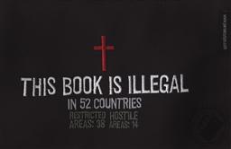 This Book is Illegal Bible Cover  (Extra-large: 10.5 x 7.5 x 2),Voice of the Martyrs
