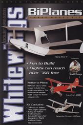 Whitewings BiPlanes 3 Model Kit (Aircraft Model, Explore the Science of Flight),AG WhiteWings
