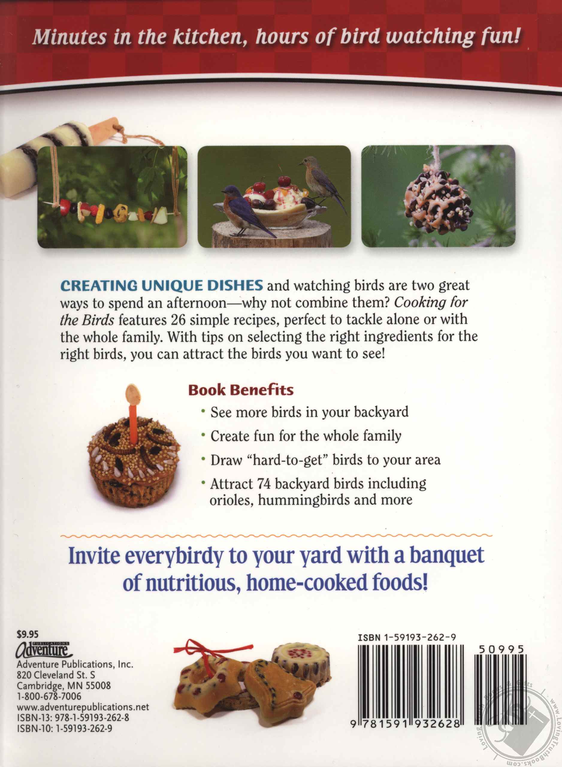 Cooking for the Birds Recipes to Attract and Feed Backyard Birds by