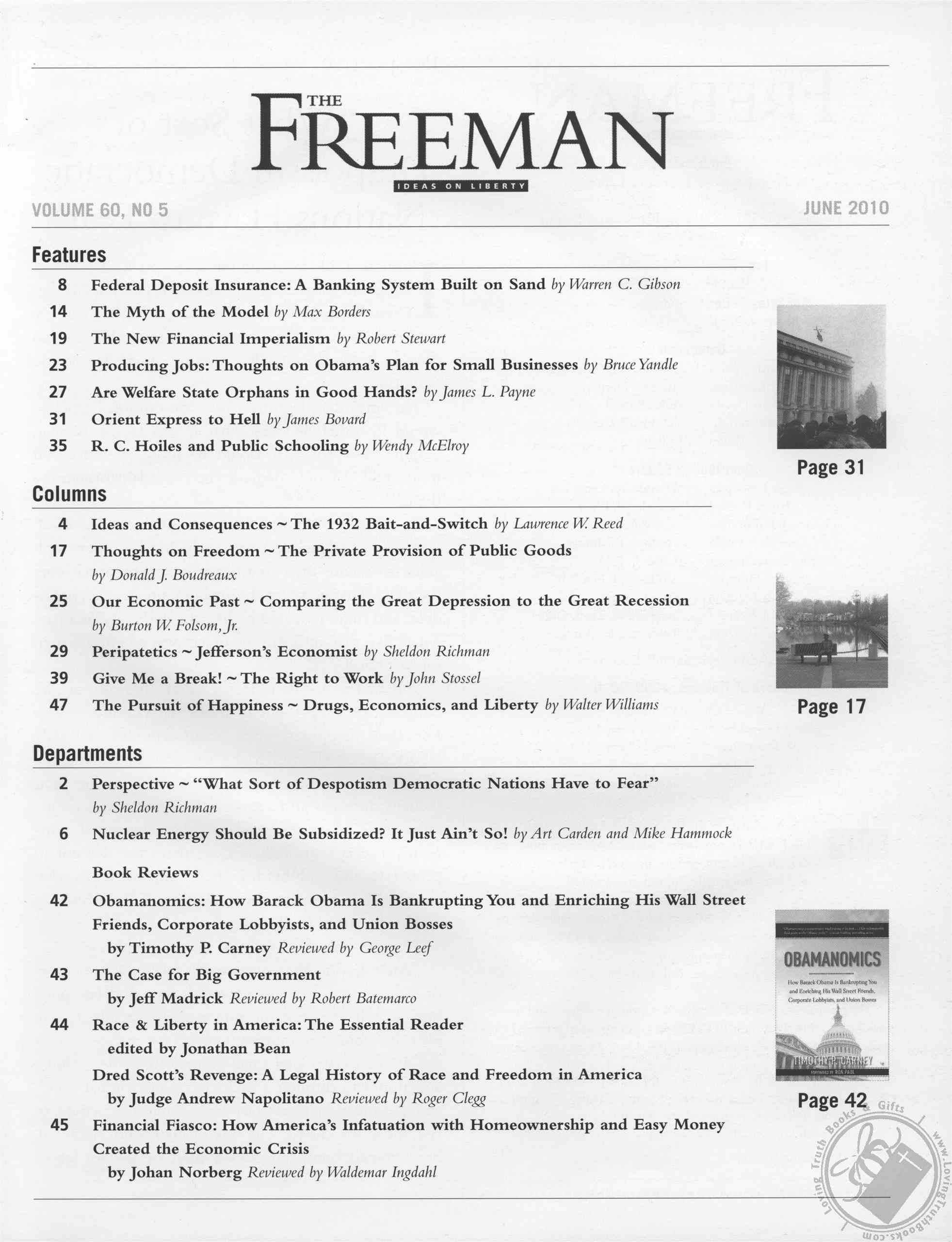 Freeman, Ideas On Liberty Magazine Myth of the Model (Gears) (June