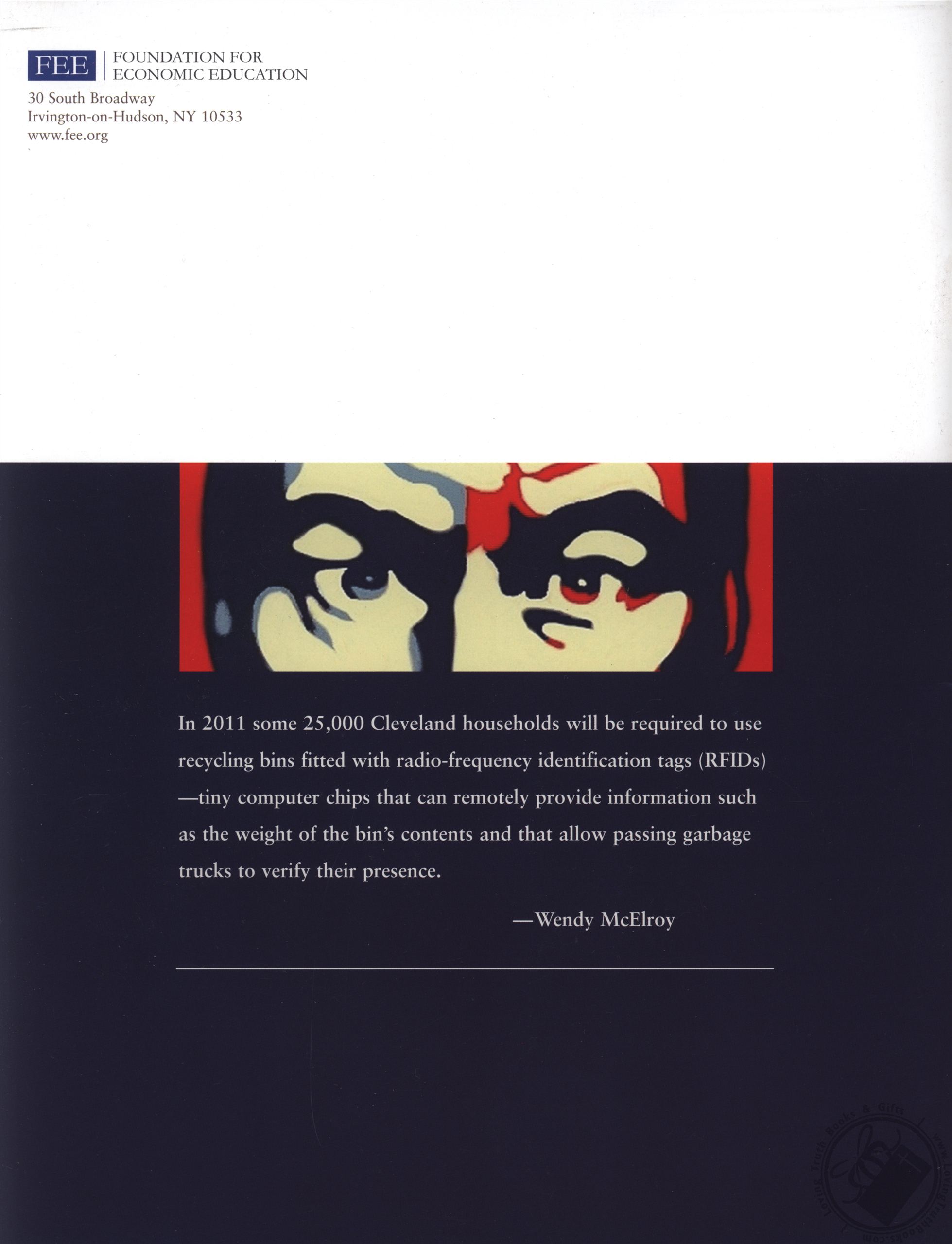 Freeman, Ideas On Liberty Magazine Recycle, Big Brother is Watching