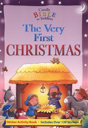 The Very First Christmas Sticker Activity Book (Candle Bible for Toddlers),Juliet David