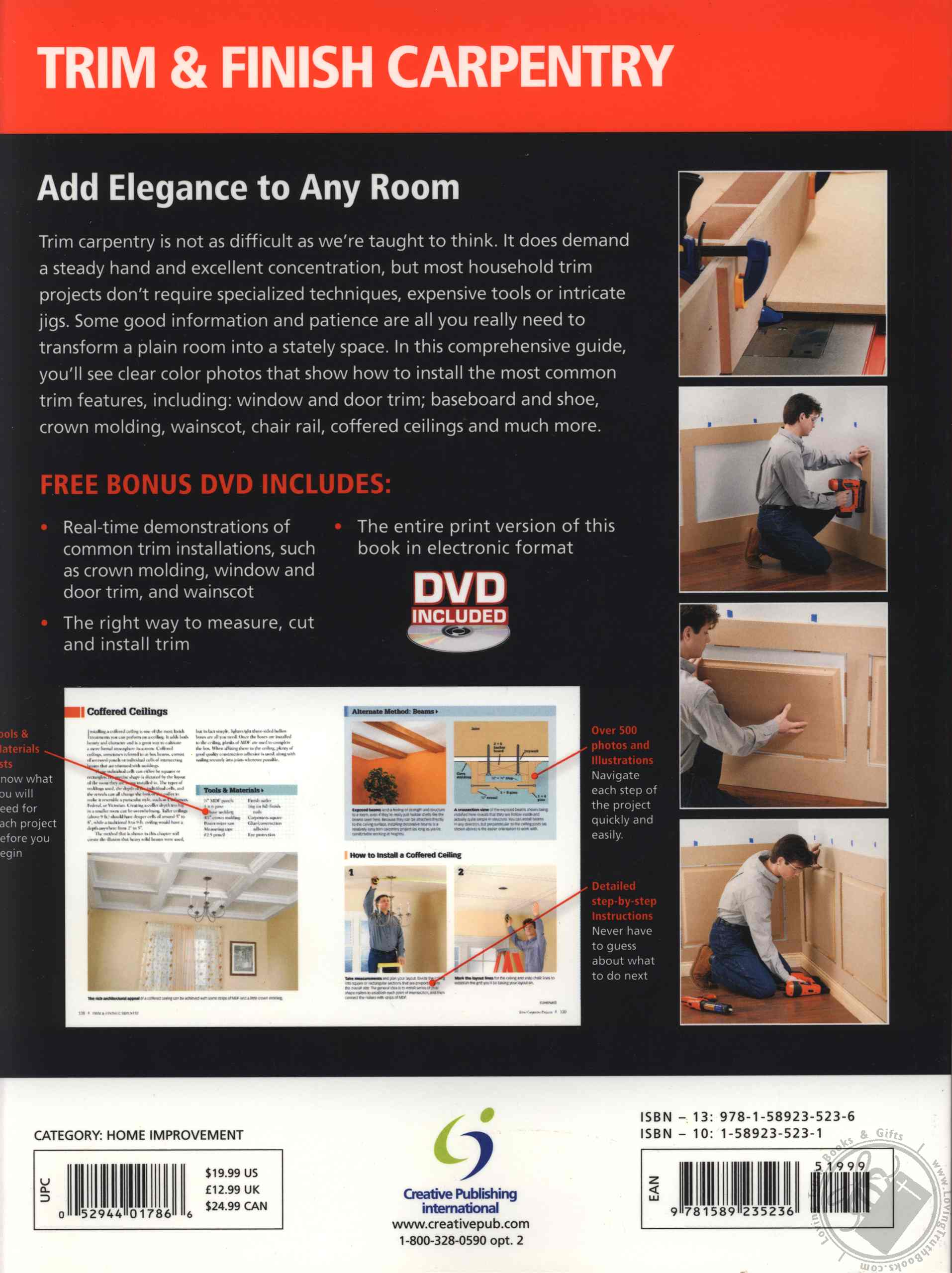 Black & Decker Trim & Finish Carpentry, 2nd Edition with DVD Tips