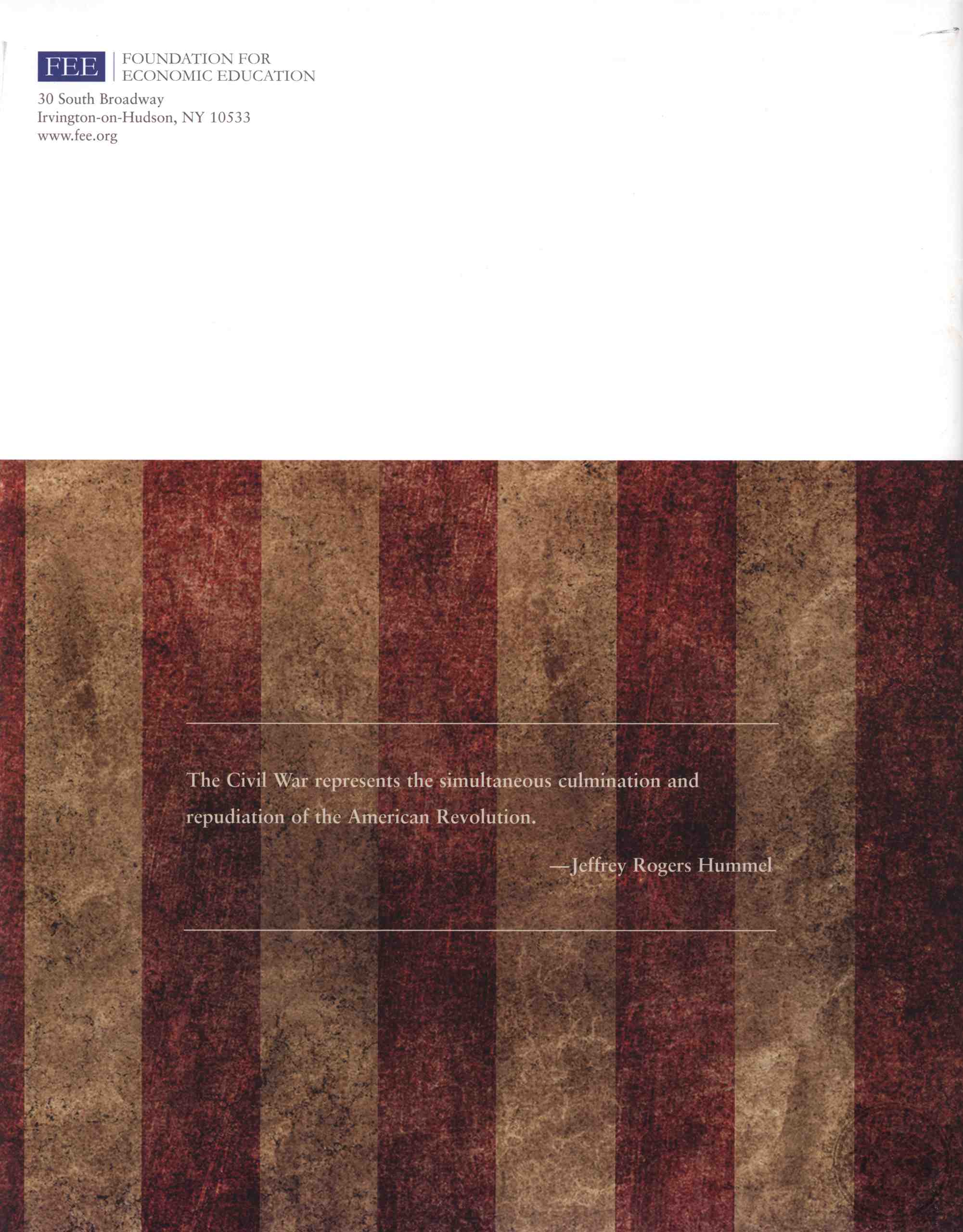 Freeman, Ideas On Liberty Magazine America's Turning Point (April 2011