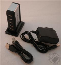 USB 2.0 Highspeed, 7 Port Powered Hub, with AC Adapter (7-Port),Loving Truth Books & Gifts