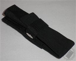 Black Nylon Tactical Flashlight Holster with Snap Retention,UltraFire