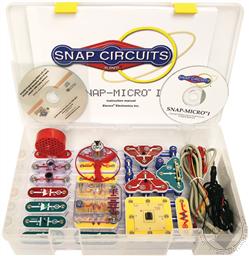 Snap Circuits Micro 1 Standard SCM-400 (Electronic Experiment Kit),Elenco Electronics