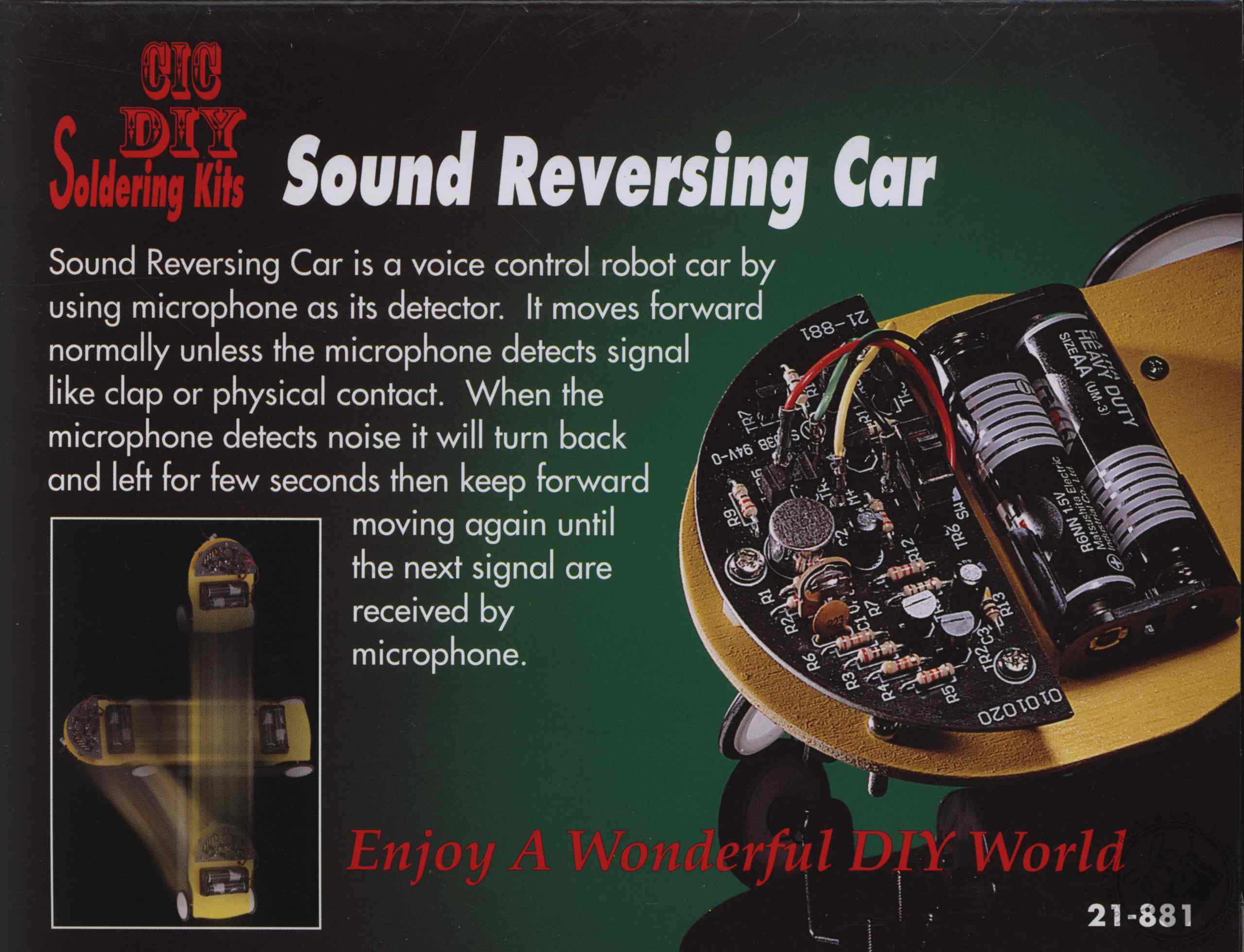 CIC 21-881 Sound Reversing Car Kit 