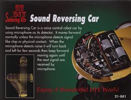 Sound Reversing Car (Electronic Experiment Kit - Requires Soldering),Elenco Electronics