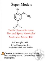 Hot and Spicy Molecules Molecular Model Kit (303 Pcs),Ryler Enterprises