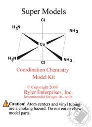 Coordination Chemistry Molecular Model Kit (177 Pieces),Ryler Enterprises