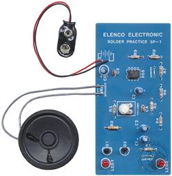 Elenco Solder Practice Kit (Model SP-1A) (Electronic Experiment Kit - Requires Soldering),Elenco Electronics