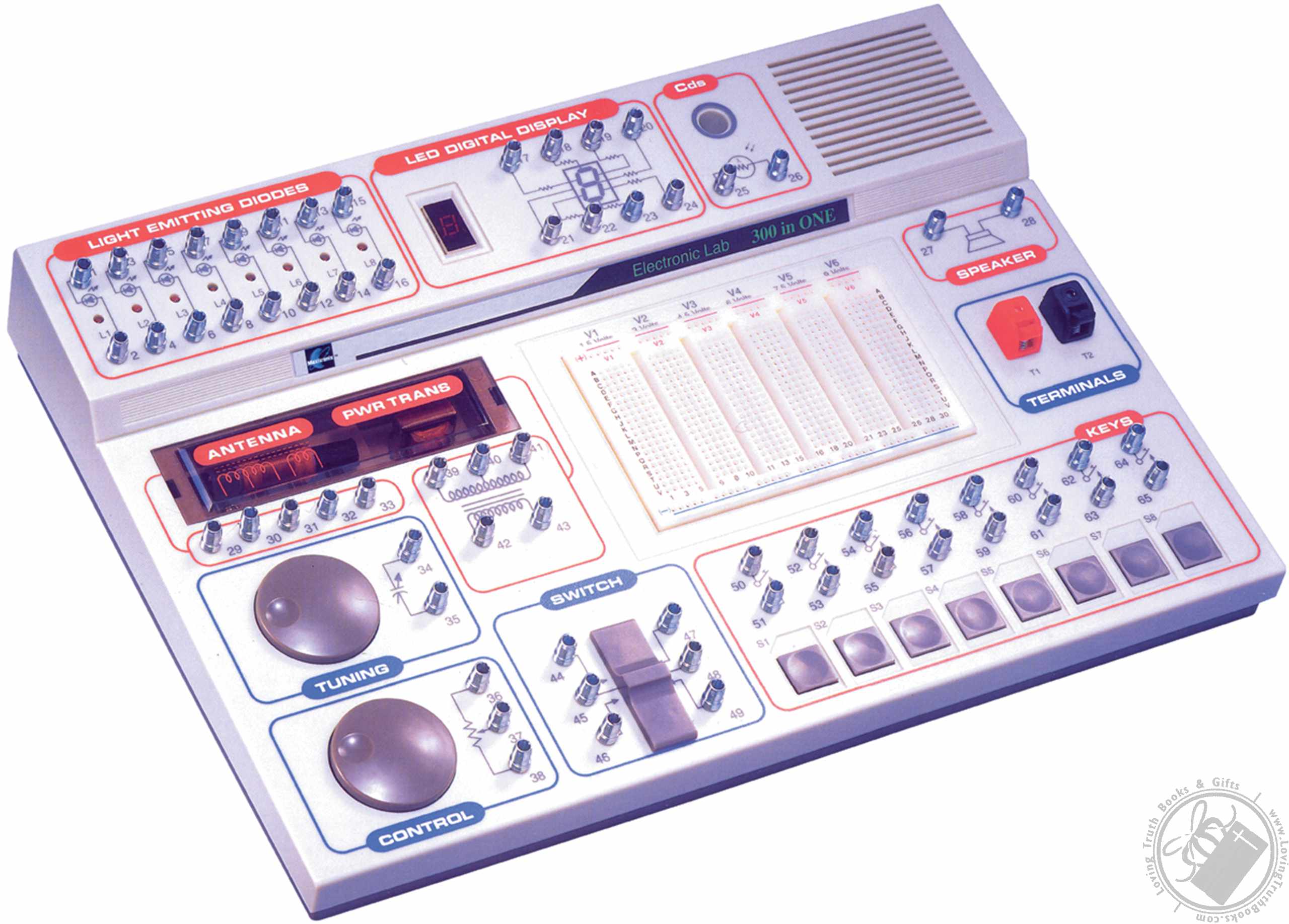 300 In One Electronic Project Lab Model MX 908 Electronic Experiment 