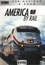 America By Rail 4 DVD Set Exploring America's Scenic Beauty and Legendary Trains,Topics Entertainment