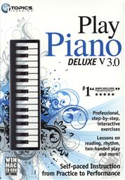 Topics Learning Play Piano Deluxe v3.0 (WIN/ MAC CD-ROM Software),Topics Entertainment