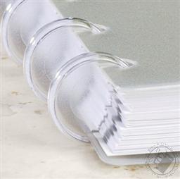 Set of 22 Circa 3/4 inch Clear Discs for Disc-Bound Notebooks (Compatible with Arc Customizable Notebooks by M/ Sold at Staples, Disc Bound Notebooks),Circa