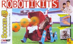 OWI Build It Yourself Soccer Jr. Robot Kit with Asembled Electronic PC Board (Electronic Experiment Kit) Ages 14 and Up (Model OWI-9820),OWI