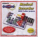Snap Circuits Mini Musical Recorder SCP-01 with 3 Other Projects (Electronic Experiment Kit),Elenco Electronics