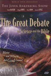 The Great Debate on Science and the Bible with Walt Kaiser, Hugh Ross, Ken Ham and Jason Lisle, moderated by John Ankerberg on the John Ankerberg Show (3 DVD Set),Walter C. Kaiser, Hugh Ross, Ken Ham, Jason Lisle, John Ankerberg