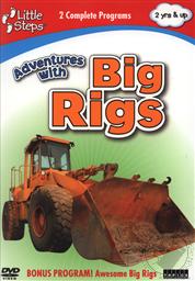 Set: Little Steps Adventure Series Bundle (4 DVDs Big Rigs, Fire Fighting, Jet Planes and Trains),Various