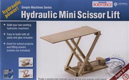 Simple Machines Series: Wooden Hydraulic Mini Scissor Lift (For Ages 8 and up),Pathfinders