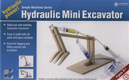 Simple Machines Series: Wooden Hydraulic Mini Excavator (For Ages 8 and up),Pathfinders