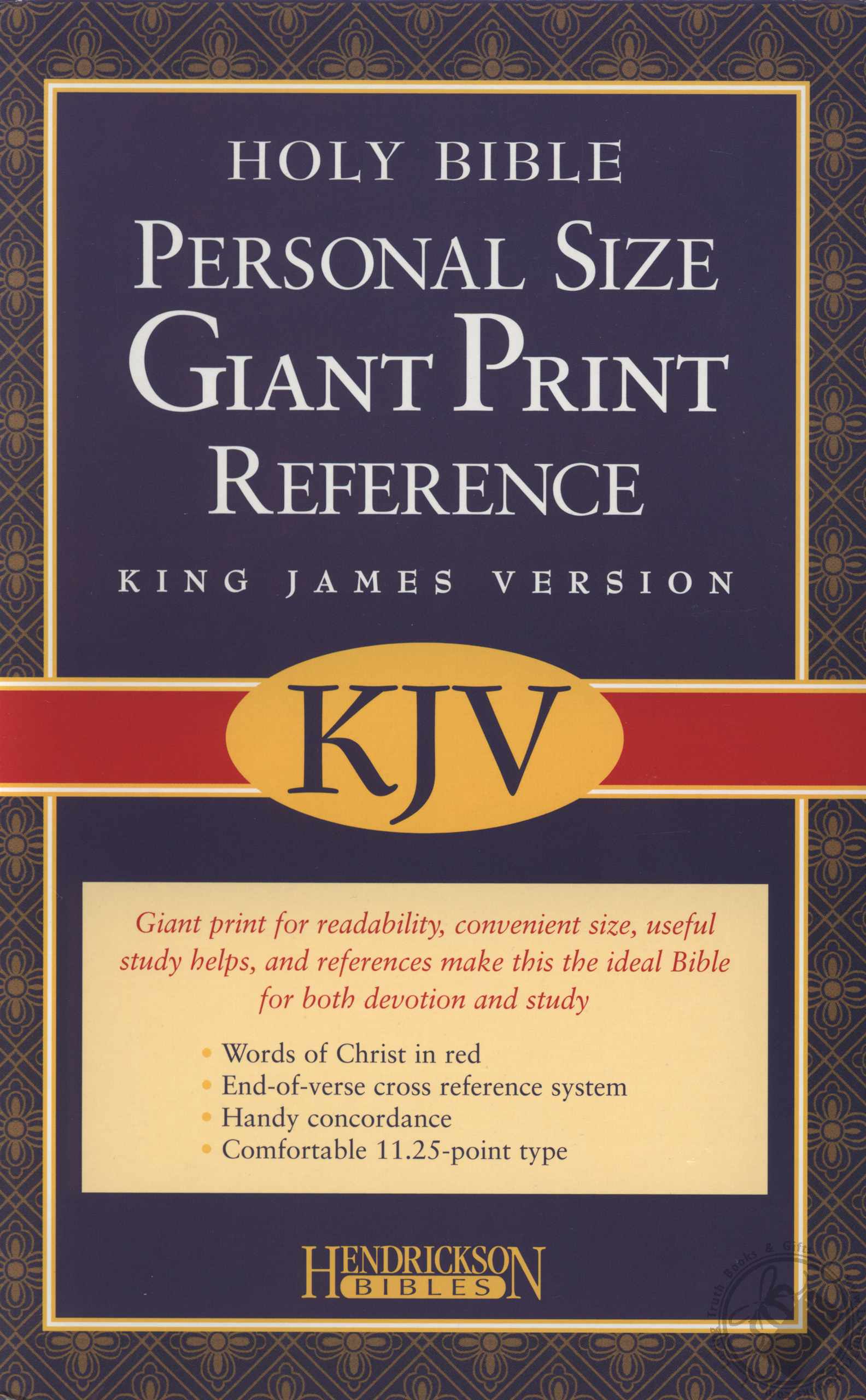 KJV Personal Size Giant Print Reference Bible (King James