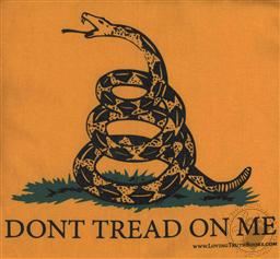 T-Shirt: Don't Tread on Me / Gadsden Short Sleeve (Adult Large / L),Loving Truth Books & Gifts