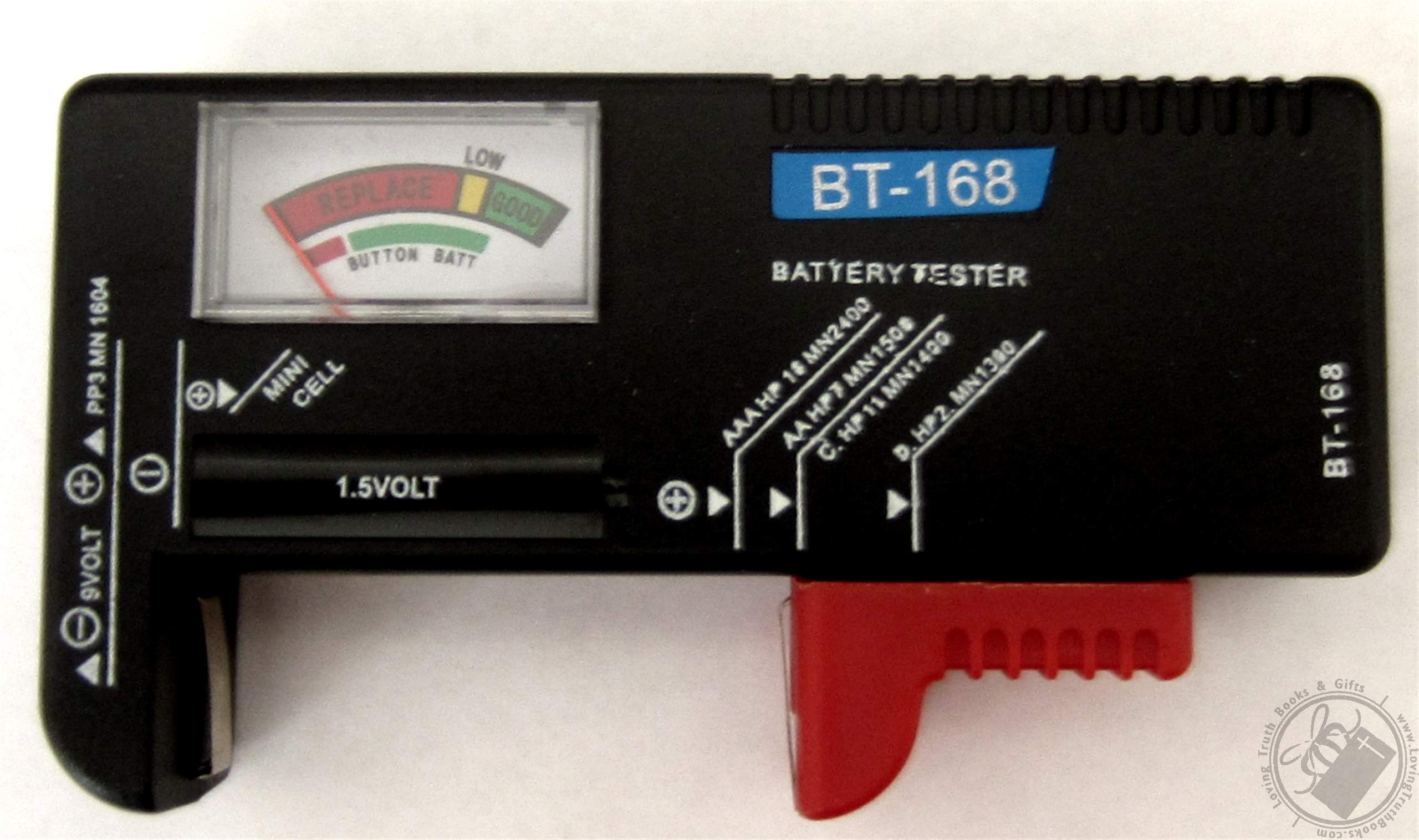 Universal Battery Tester (Model BT168) by Generic (Flashlights & More