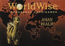 World Wise A Geography Card Game, Asian Edition (Asia Geography Game),Globular Innovations