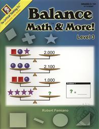 Balance Math & More! Level 3 (Grades 6-12+),Robert Femiano