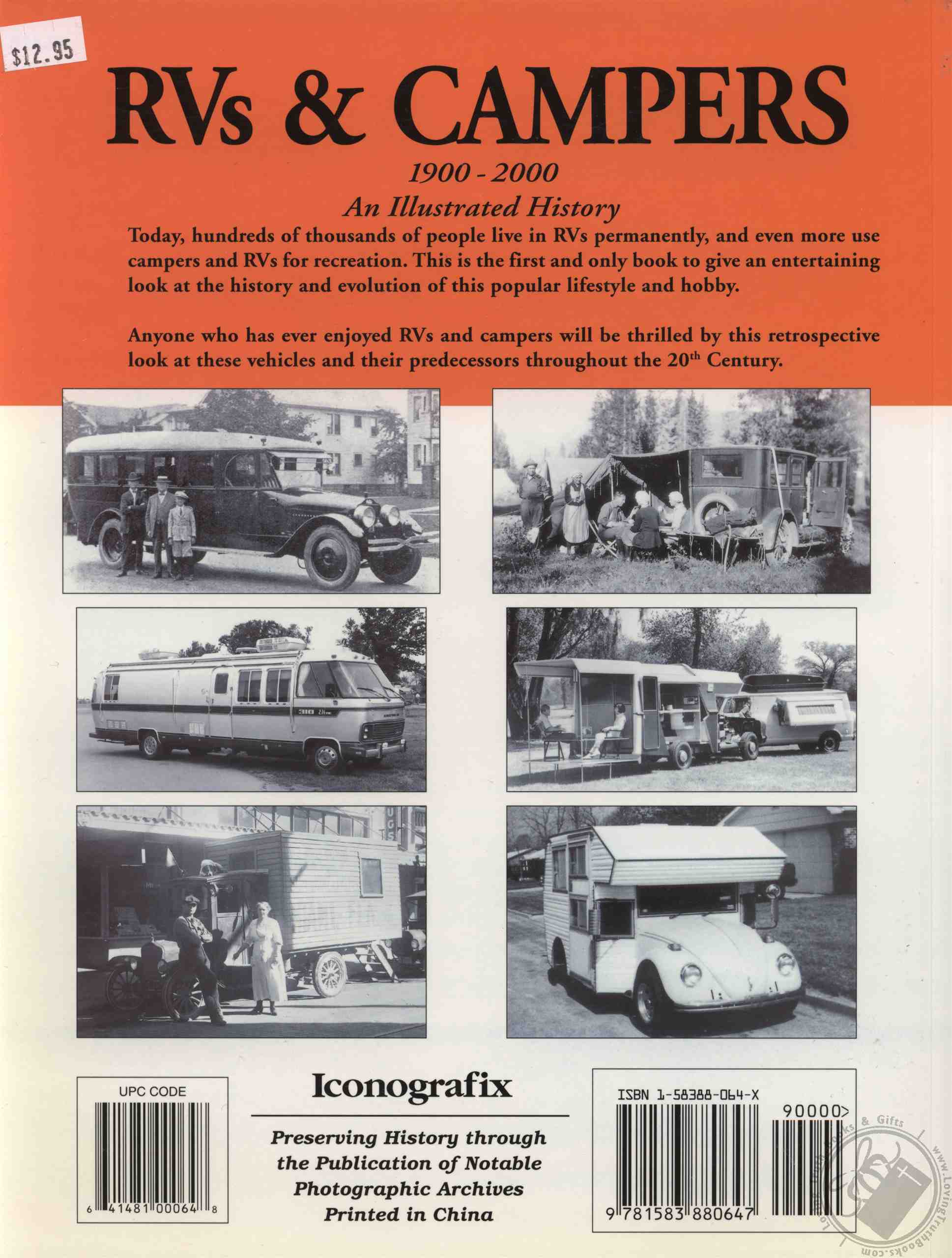 RVs & Campers 19002000, An Illustrated History by Donal F. Wood (Book