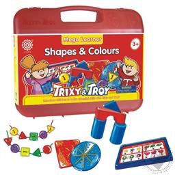Trixy & Troy Mega Learner Shapes & Colors (Ages 3 and Up),Cog