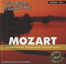 Heard Before Classical Hits: Mozart Volume 1 (Eine Kleine Nactmusik, Symphony No. 40, Piano Concerto No. 21),Heard Before Classical Hits