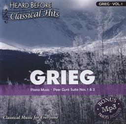 Heard Before Classical Hits: Grieg Volume 1 (Piano Music, Peer Gynt Suite Nos. 1 & 2),Select Media