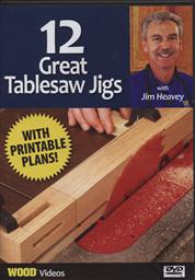 12 Great Table Saw Jigs with Jim Heavey (Wood Videos) Bonus Printable Plans Included,Jim Heavey