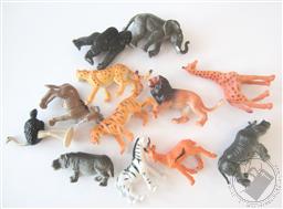 Jungle Animals (Pack of 12 Wild Creatures),LRC
