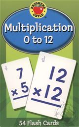 Multiplication 0 to 12 Flash Cards for Ages 8 and Up (Math Facts Flash Cards),Brighter Child