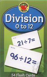 Division 0 to 12 Flash Cards for Ages 8 and Up (Math Facts Flash Cards),Brighter Child