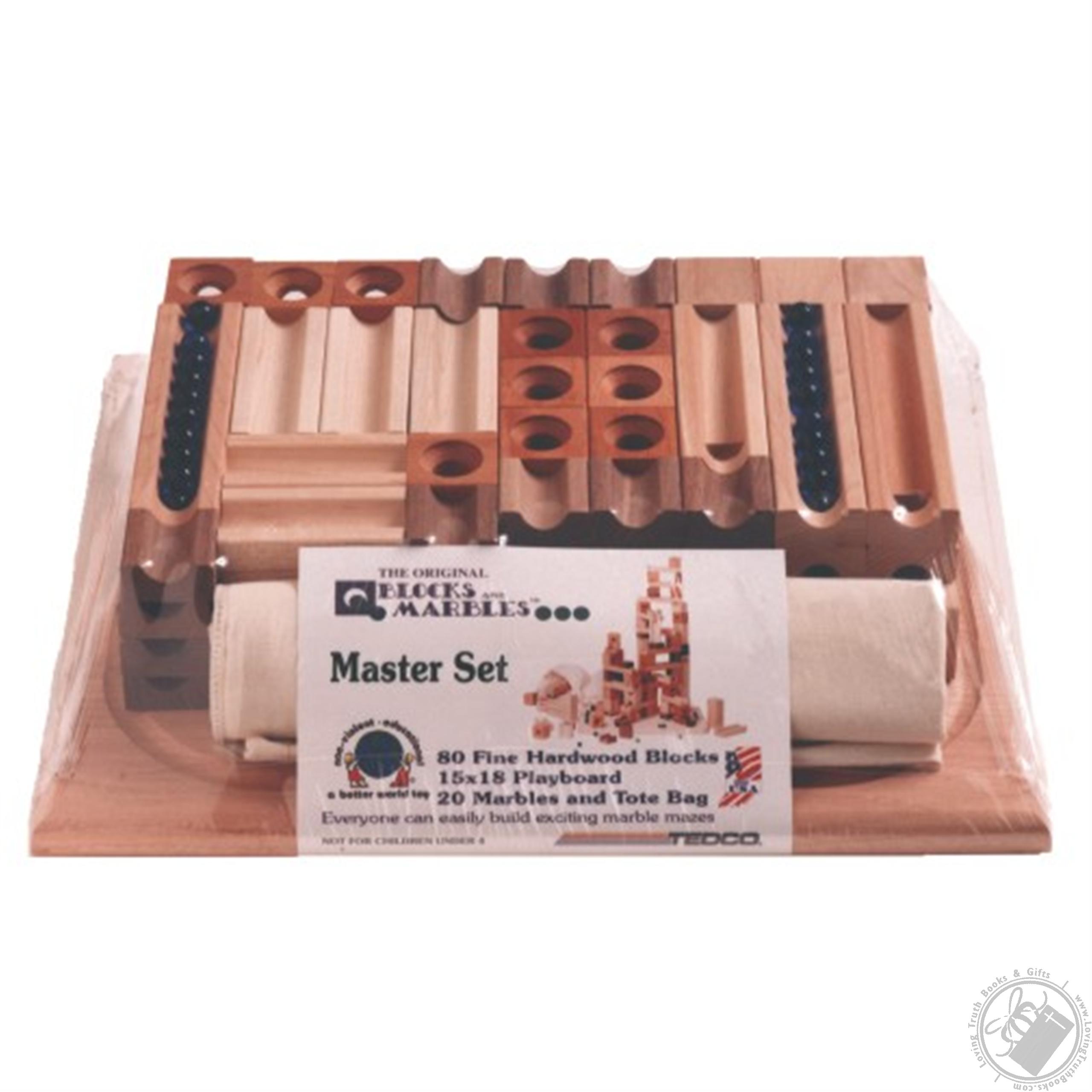 building sets with marbles