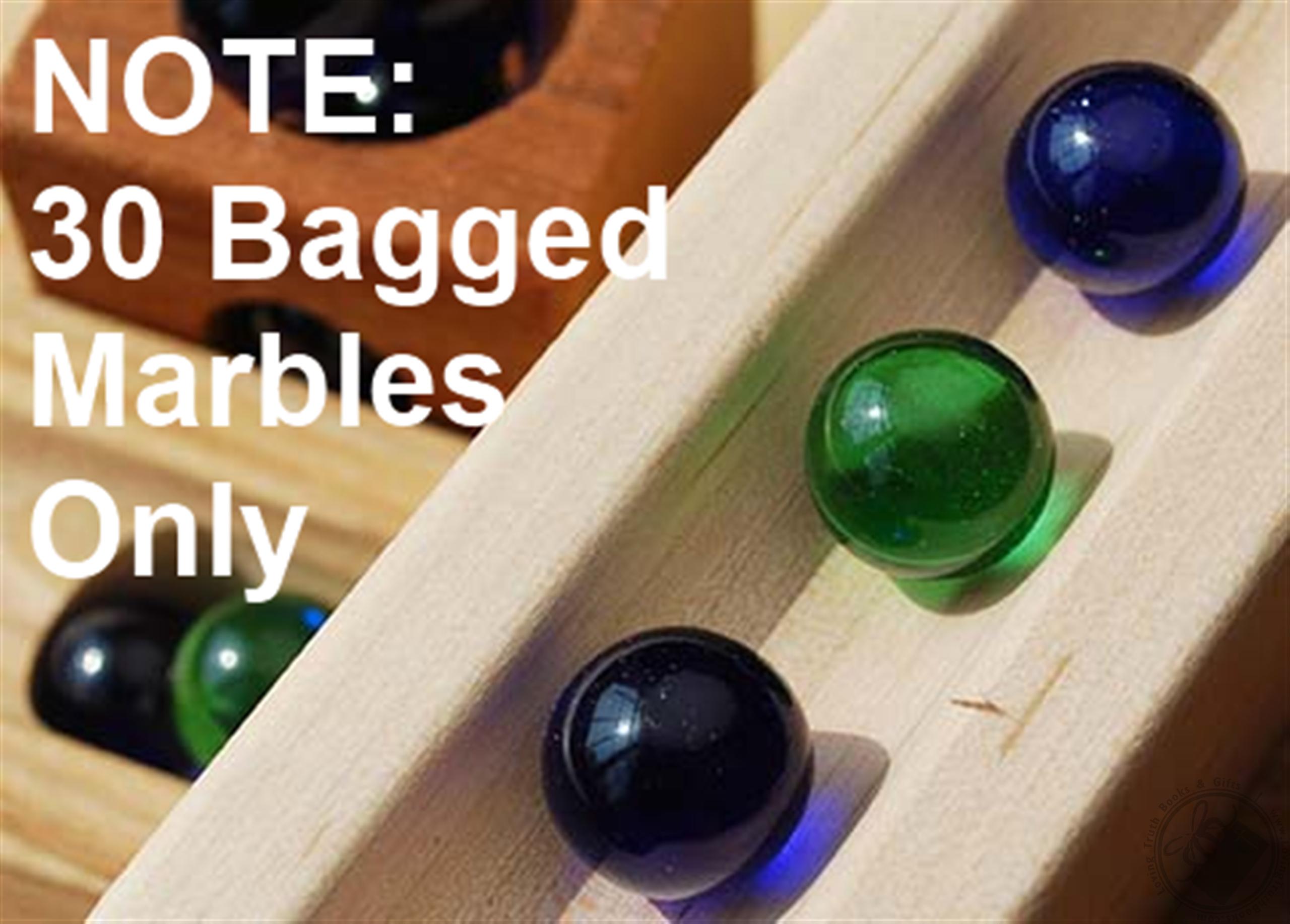 Bag of Marbles for The Original Blocks and Marbles (Ages 4 and Up) (30