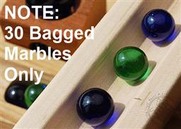 Bag of Marbles for The Original Blocks and Marbles (Ages 4 and Up) (30 Marbles),Tedco