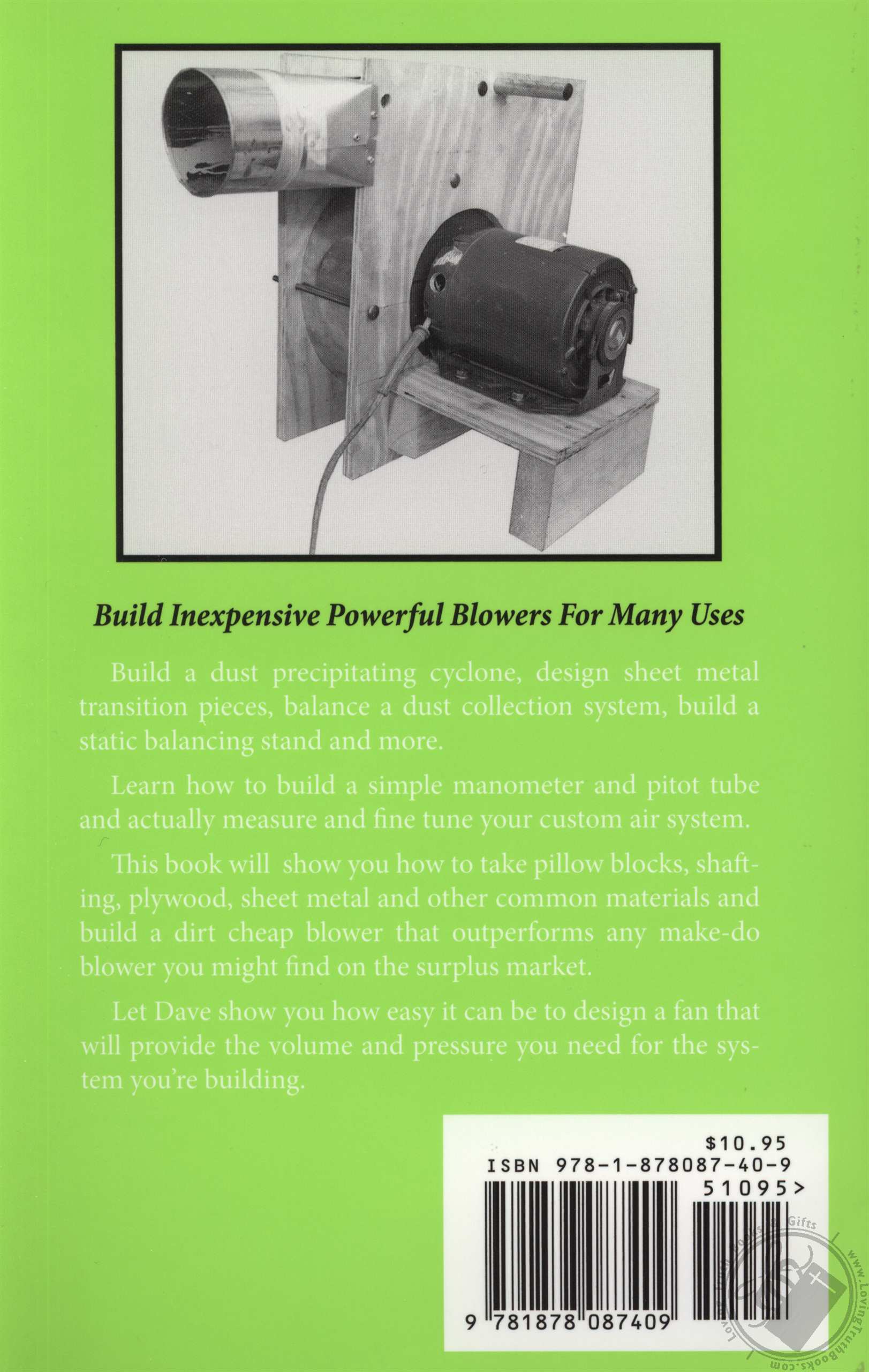How To Design & Build Centrifugal Fans For the Home Shop by David J