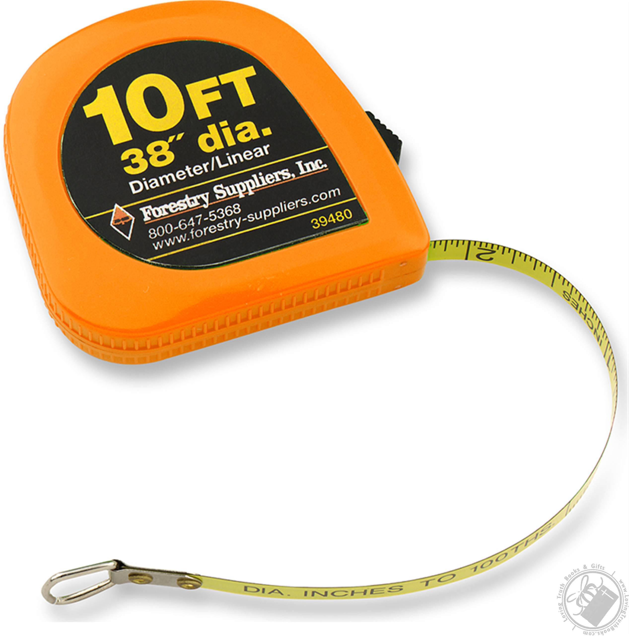 Pocket Diameter/ Linear Measuring Tape (10 Foot Linear Measuring Tape