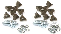Set: Incra Build-It Knobs, 1/4-20 by 1-1/2-Inch Bolts, Washers, Set of 16 (2 Packs of 8 Knobs),Incra