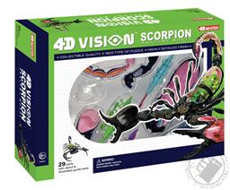 4D Vision Scorpion Anatomy Model (29 Pieces for Ages 8 and Up) (Biology Model),4D Master